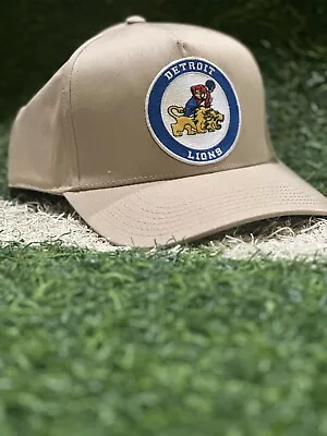 Detroit Lions Vintage Patch Hat • $34