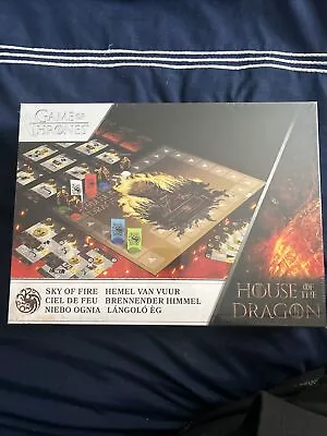 HOUSE OF THE DRAGON SKY OF FIRE STRATEGY BOARD GAME Game Of Thrones • £13.99