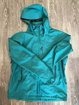 Patagonia Dark Green Piolet Gore Tex Jacket Waterproof Men’s Size Large • $60