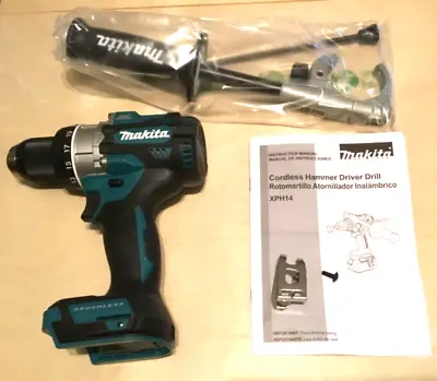 Makita XPH14Z 18V LXT Li‑Ion Brushless 1/2  Hammer Driver Drill With Handle • $94.50