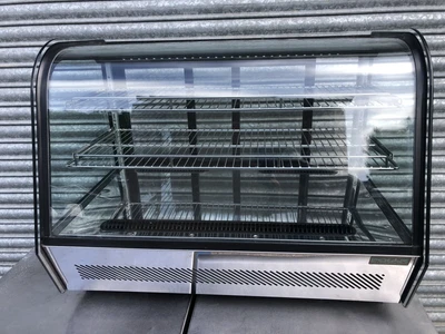 £795 • Buy Refrigerated Countertop Display Fridge Polar CD230 160L   - Black/ Commercial
