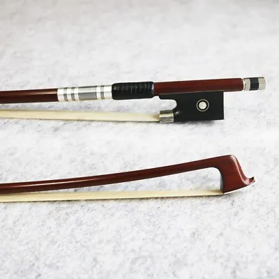 NEW 1/2 Size Pernambuco Violin Bow Natural Horsehair Ebony Frog Length 62cm • $34.99