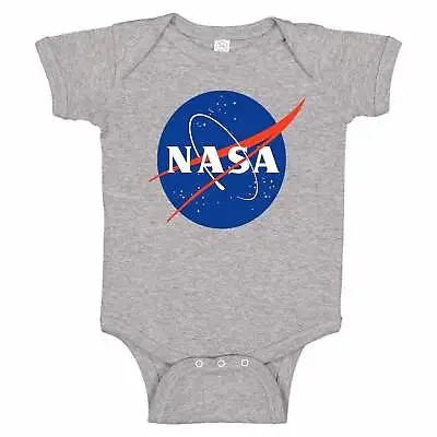 NASA Romper Newborn Baby Toddler Suit Clothes Meatball Logo Astronaut Jumpsuit • £9.99