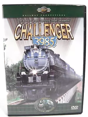 Challenger 3985 World's Largest Operating Steam Locomotive (DVD) Steam Trains • $8.94