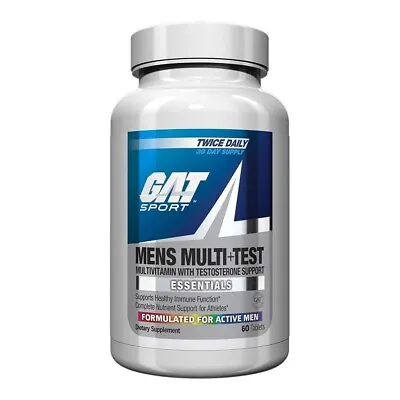 GAT Mens Multi  Test 60 Tablets GMP Quality Assured • $15.95