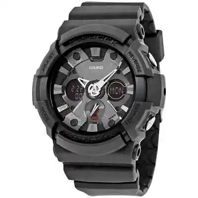 Casio G-Shock Black Dial Resin Men's Watch GA201-1A • $98.16