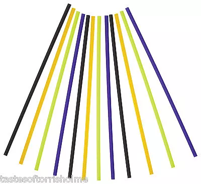 Kitchen Craft 60 Green Orange Black & Purple Halloween 15cm Cake Pop Sticks • £3.25