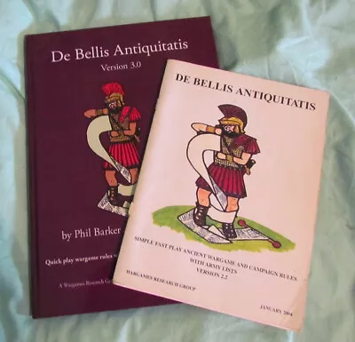 De Bellis Antiquitas Rules Versions 2.2 And 3 • £14.99