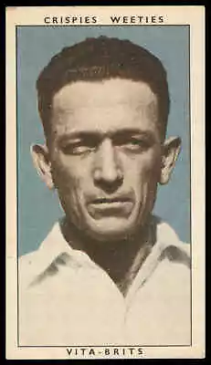 Crispies Weeties - 'Leading Cricketers' #31 - D. Tallon (Queensland) (1948) • $5.01