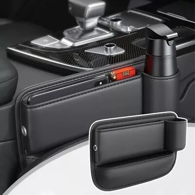 Car Accessories Seat Gap Filler Right Side Storage Phone Holder Organizer Bag • $25.01