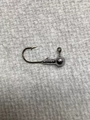 1/32 Oz Barbed Jig Heads With #6 Bronze Hook 100 • $15