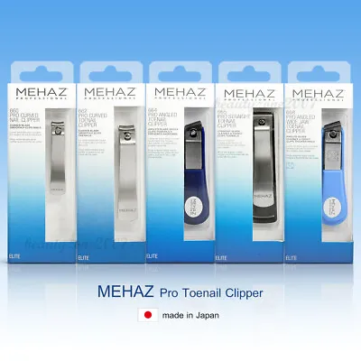 Mehaz Stainless Steel File & Clipping Catcher Professional Toenail Clipper  • $12.99