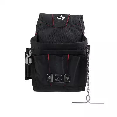 Husky Maintenance Tool Belt Pouch 9-Pocket Medium Black Polyester Tool Storage • $19.11