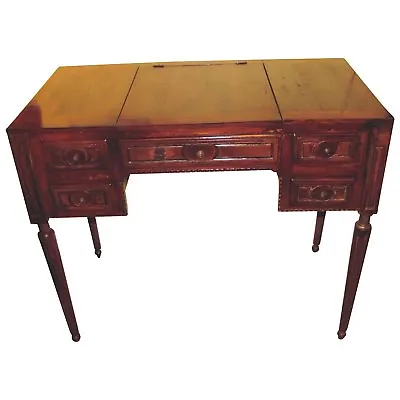 Antique French Louis XVI Fruitwood Dressing Table Circa 1790 • $2600