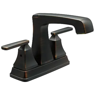 $145 • Buy Delta Ashlyn Two Handle Bathroom Faucet In Bronze - Certified Refurbished