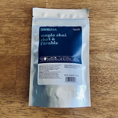 DAVIDsTEA Maple Chai Tea 2oz • $8