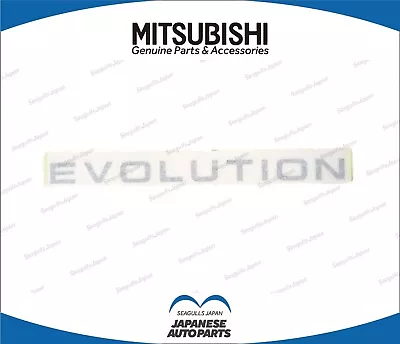 Mitsubishi Pajero Evolution Mivec V55w Front Evolution Decal Genuine Oem • $121