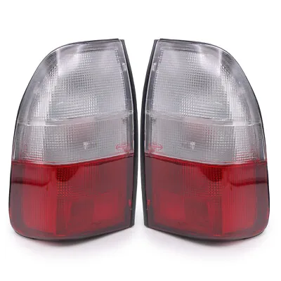 Pair White Tail Light Rear Lamp For Mitsubishi Strada L200 MK Colt 1995 2004 • $56.27