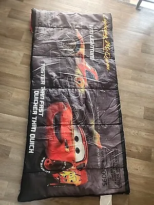 Disney Pixar Cars Lightning McQueen Kids Sleeping Bag I Am Lighting  • $15