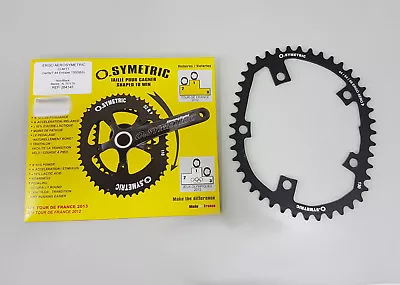 Osymetric ERGO Aerosymetric BCD130mm 5 Bolts 44T Aero Dynamic Inner Chainring • $154