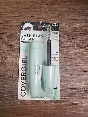 CoverGirl Lash Blast Clean Volume Mascara-0.44 Fl Oz (#795 Pitch Black) *SEALED* • $3.39