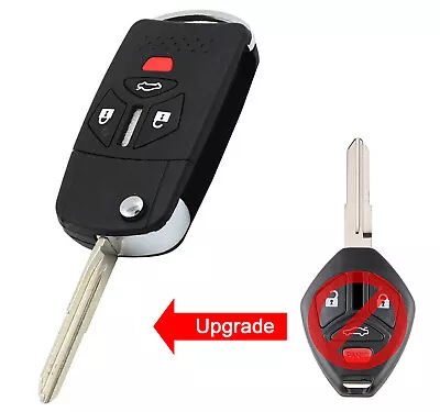 Upgrade Remote Car Key Fob Shell Cover 4B For Mitsubishi Eclipse Galant 06-2012 • $11.69