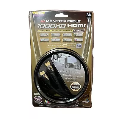 Monster Cable M1000HD 2 Meter HDMI Cable • $34.99