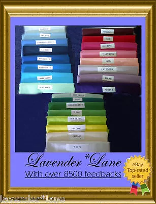 Flat Cot Sheets  - New -  20 Colours - $16 -  Free Postage • $16