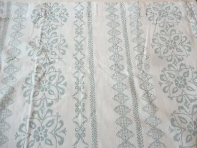 Tab Or Rod Pocket Curtains Sage Green Print 1 Pair 102  Wide X 84  Long  • $9.99