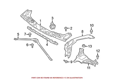 Genuine OEM Radiator Support Panel Brace For Mini 51647434550 • $81.57