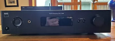 NAD C658 BluOS Streaming DAC Complete W Dirac Mic 2 Antenna Original Box Remote • $1100