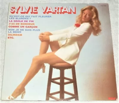 2 X VINYL LP By SYLVIE VARTAN  SELF-TITLED  (1976) RCA FJL2 7310 / FRANCE / POP • $35