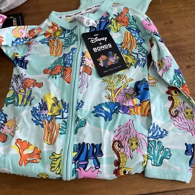 Bonds Wondersuit  Zippy  Disney Finding Nemo BNWT  Size 3 • $40