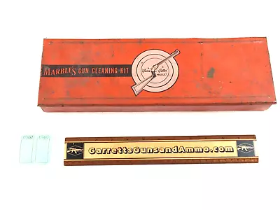 Vintage Collectable  Marbles Gun Cleaning Kit Metal Box Only  429482 • $24.99