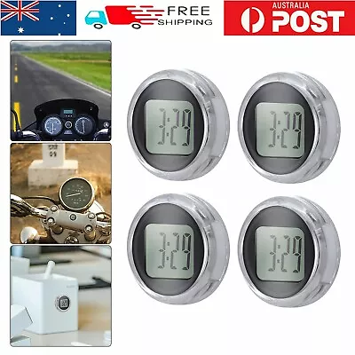 Mini Digital Waterproof Car Motorcycle Kitchen Bathroom Wall Clock Pocket Watch • $9.98