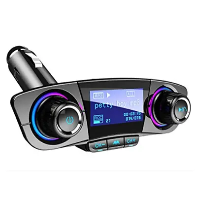 Bluetooth Car FM Transmitter MP3 Player Radio Wireless Adapter W/2 USB Charger • $17.76