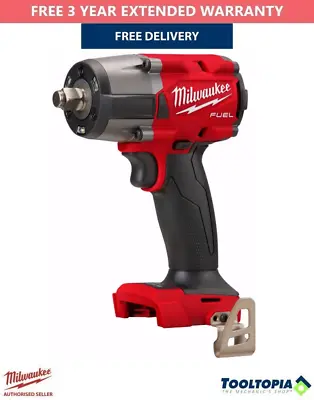 £214.99 • Buy Milwaukee M18FMTIW2F12-0 Gen2 1/2  Mid-Torque Compact Impact Wrench - No Battery