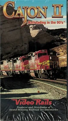 Cajon II - Railroading In The 90's - Video Rails VHS Videotape - Used • $8