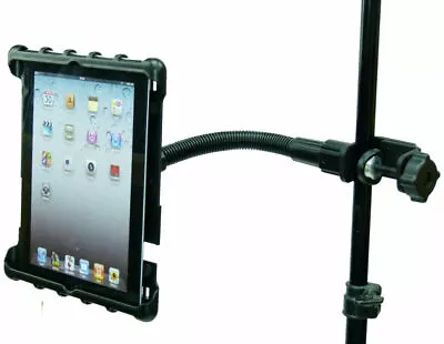 Heavy Duty Music / Mic Stand Tablet Holder For IPad 4 3 2 1 • £37.99