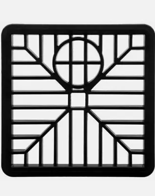 Drain Cover Lid Leaf Gully Grid 6 Inch 15cm Downpipe Pipe Plastic Gutter Pvc • £3.99
