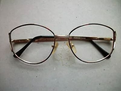 Vintage Optical Frames Parade 1466 Rainbow Gold Metal Multi Color Eyeglasses D • $19.99