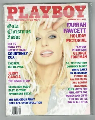 Playboy Magazine December 1995 Farrah Fawcett  W/centrefold New • £11.99