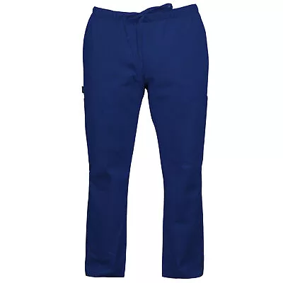 Scrub Medical Uniform Pants Women Men Nurse Trouser Hospital Work Wear Medical • £10.99