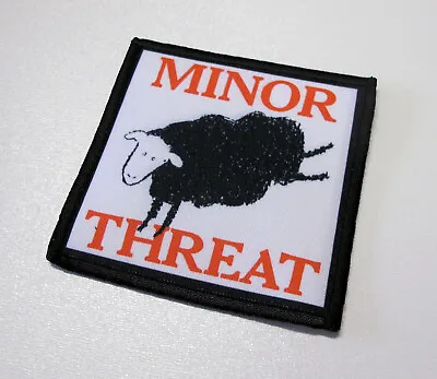 MINOR THREAT -- Patch / Circle Jerks Gorilla Biscuits Reagan Youth Adolescents • $7