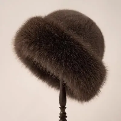 2023 Winter Plush Hat Thickened Fashion Ear Protection Imitation Mink Fur • $13.35