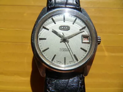 Vintage SWISS OCTO 17 Jewels Manual Men's Watchdate • $55