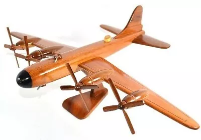 B-29 Superfortress Bomber Airplane Desktop Wooden Model - Made Of Mahogany Wood • $29.98