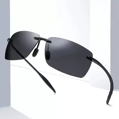 Light Rimless Polarized Sunglasses For Men • $23.25