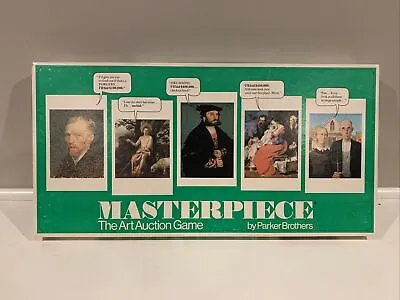 Parker Brothers 1976 Masterpiece The Art Auction Board Game *Missing Parts • $19.99