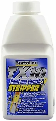 Bartoline TX10 All Purpose Non Drip Paint Stripper & Varnish Remover 500ML • £8.15